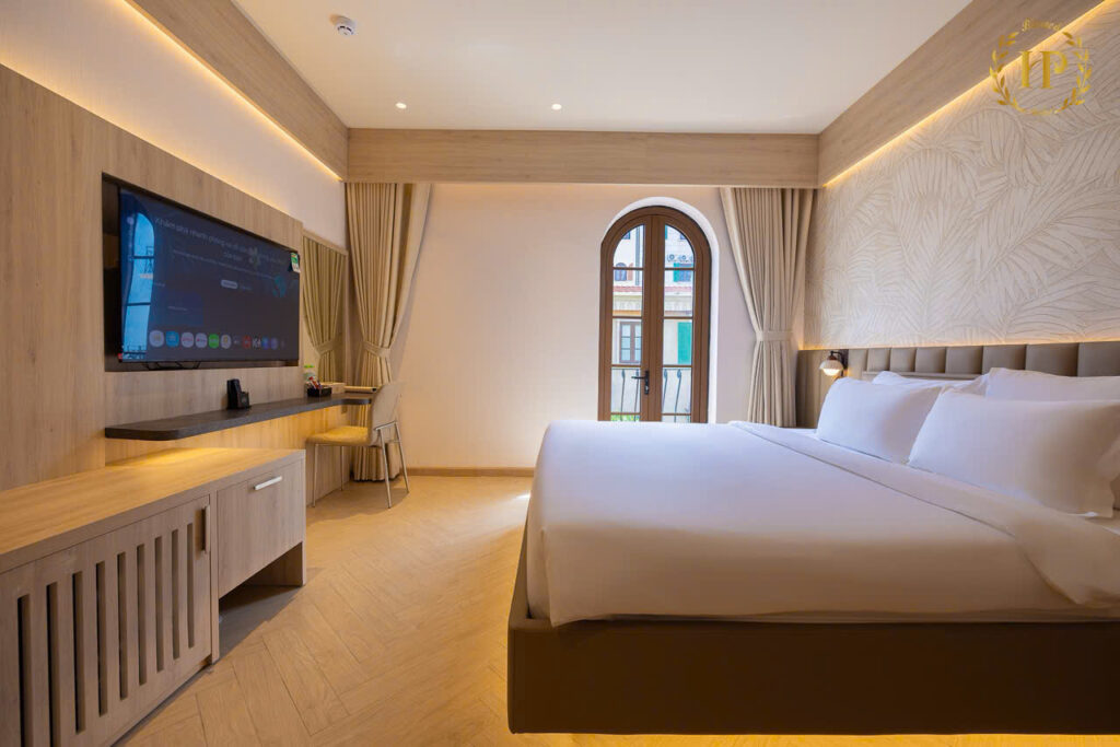 Phòng ngủ góc nhìn TV